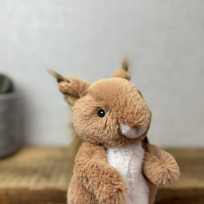 John Lewis Sid Squirrel - Christmas Advert Plush Beanie Plush (Jellycat Collab)