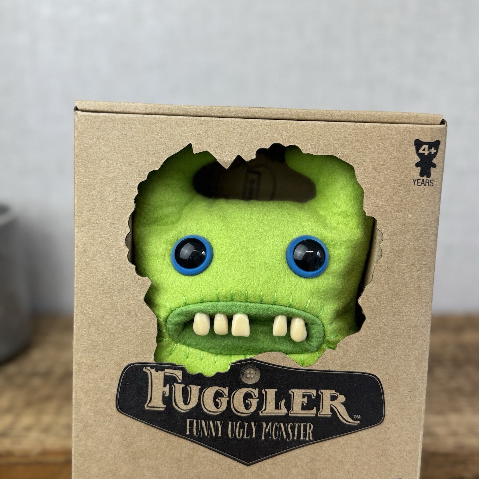 Fuggler Collectible Sir Hornsalot Green Brand New In Box With Certificate