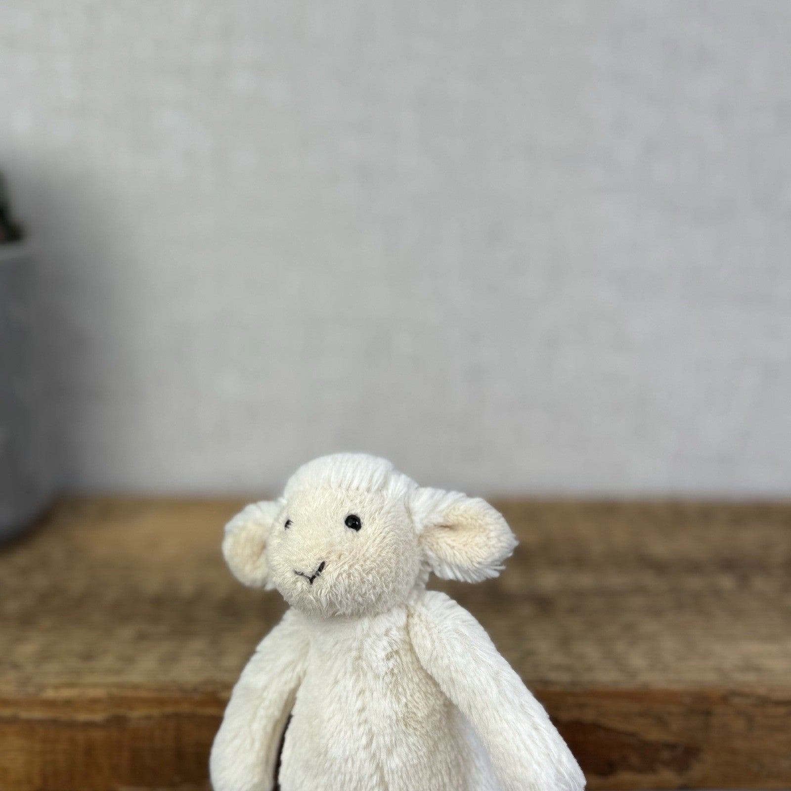 Jellycat Tiny Baby Bashful Lamb - Miniature Sheep Soft Toy Plush Retired 5"