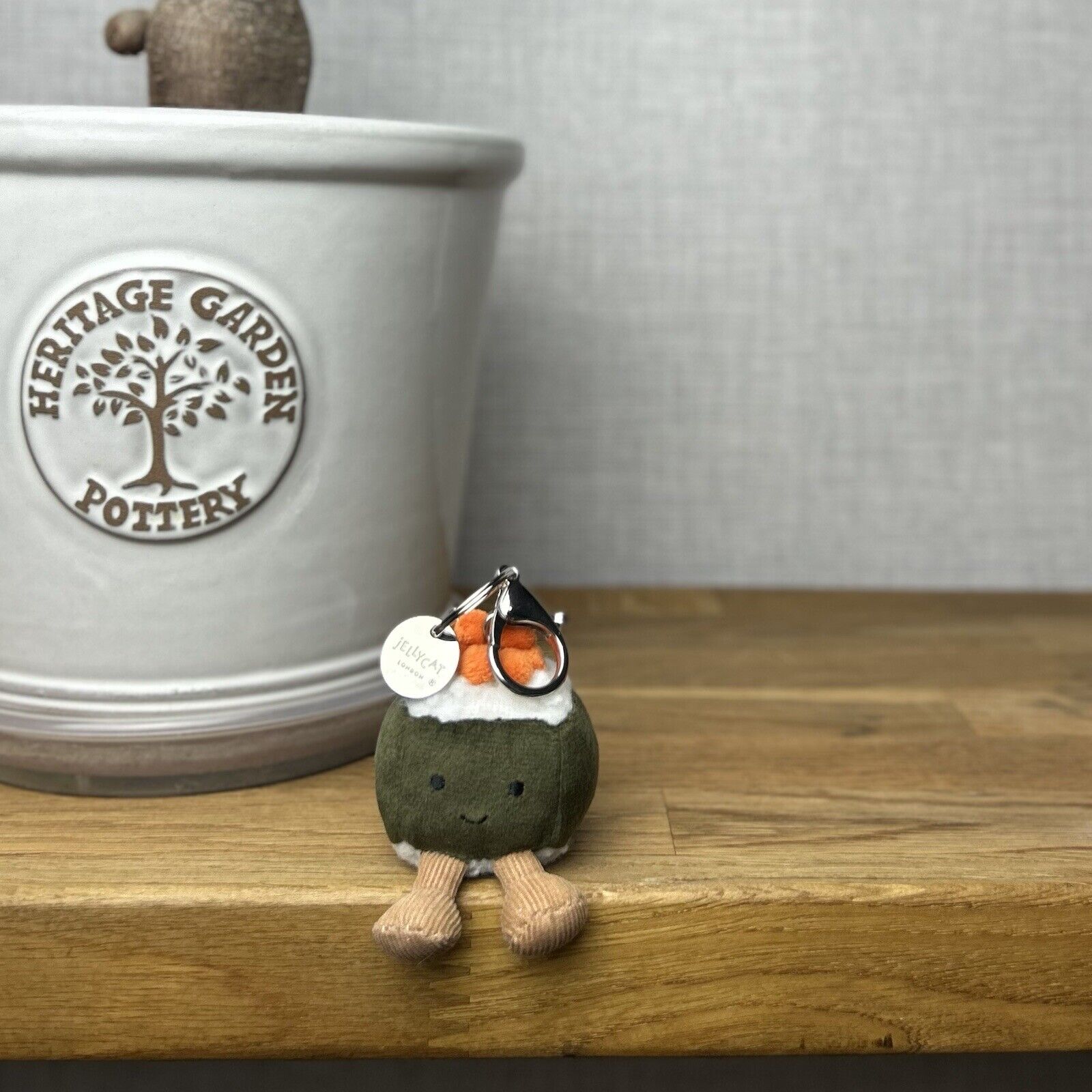 Jellycat Mini Maki Keyring - Custom made Keyring Jellycat Sushi
