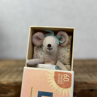Maileg Big Sister In A Matchbox Retired 2016 - Rare New Without Tags