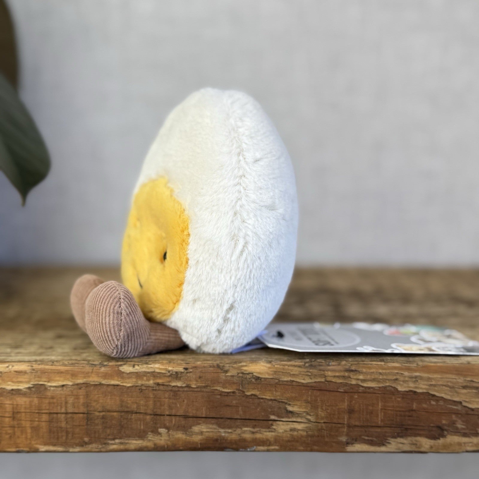 Jellycat Amuseable Cheeky Boiled Egg - Frowning Egg  Toy Food Retired 5” (#2)