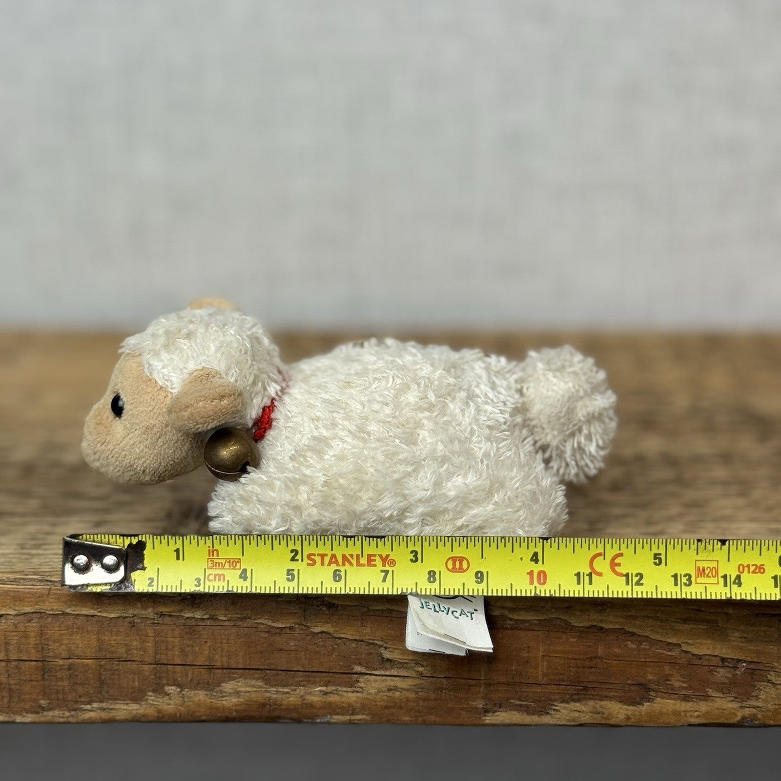 Jellycat Rare Bobtail Sheep - Collectible Lamb Working Condition Tiny Vintage 4”