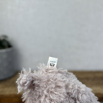 Jellycat Small Scamp Pup - Curly Beige Terrier Soft Toy Beanie Vintage/Retired