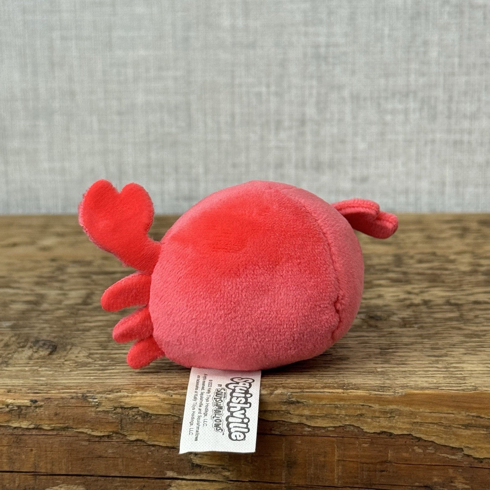 Squishmallow Squishville - Carlos Red Crab Mini Sea Plush (Multi Buy Discount)