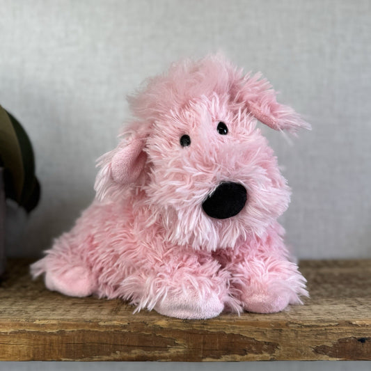Jellycat Pink Truffles Puppy Dog  - Truffles Puppy Soft Pink NWOT Cushion 14”