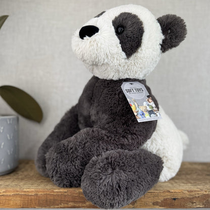 Jellycat Large Huggady Panda - Big Floppy Panda Beanie Rare/Retired 26"