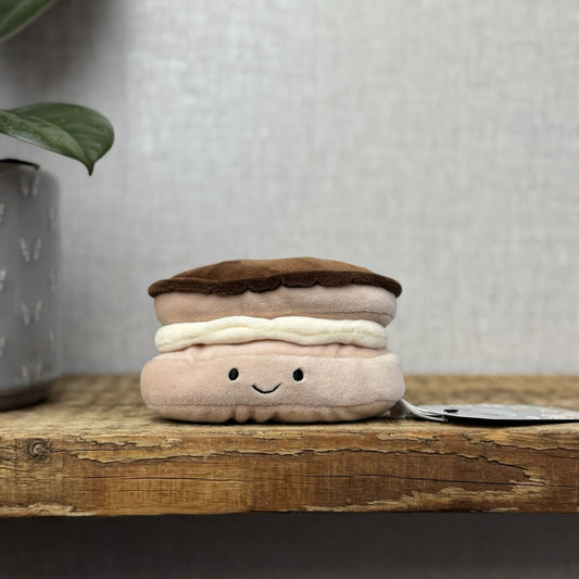 Jellycat Amuseable Pretty Patisserie Eclair - Eclaire Food Pastry Soft Toy 5"