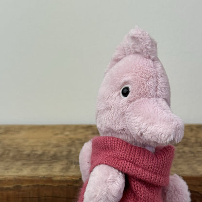 Jellycat Cozy Crew Seahorse Soft Toy - Pink Sea Horse With Jumper Soft Toy 8"