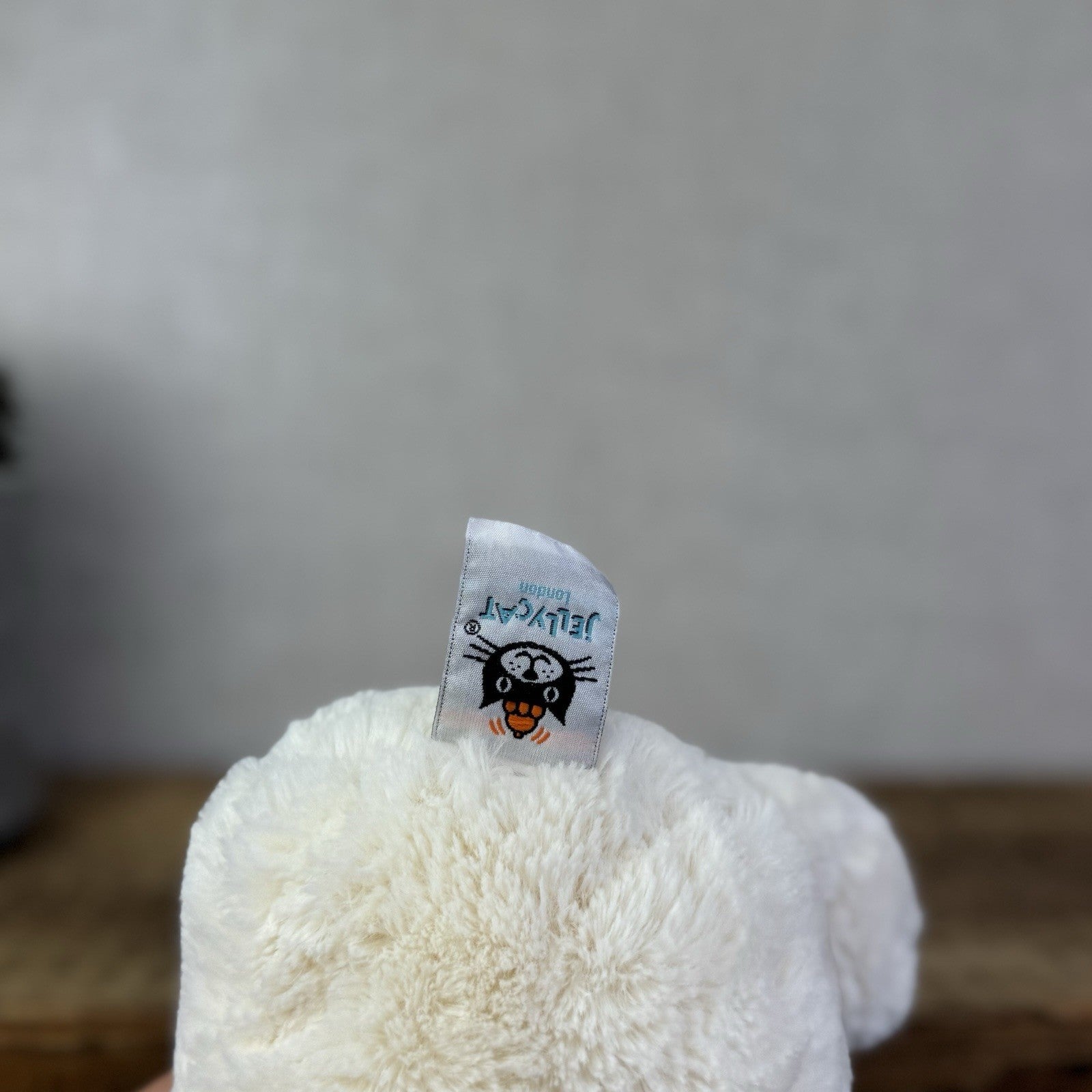 Jellycat Medium Bashful Owl - White Owl Beanie Soft Toy Retired Plush 12"