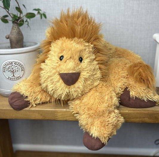 Jellycat HUGE Truffles Lion - Truffles Lion - Large Pillow Plush Lion Soother