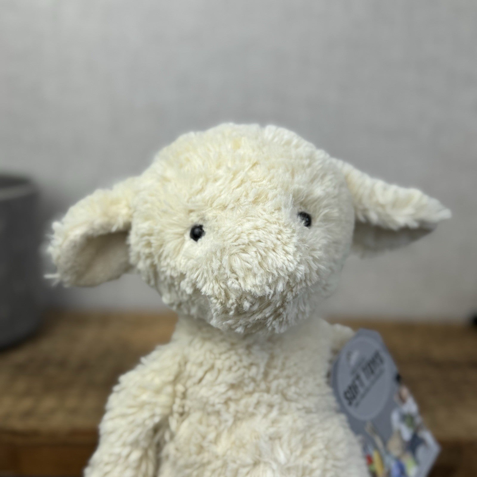 Jellycat Skiffles Lamb Rare Retired Meduim Vintage Medium Floppy Sheep 14"
