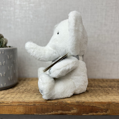 John Lewis (Jellycat Collab) My First Christmas Eelephant Soft Toy Beanie NWT 9"