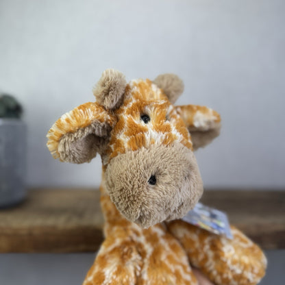 Jellycat Merryday Giraffe - Tall Giraffe Soft Long Tail Plush Beanie 15” (#2)