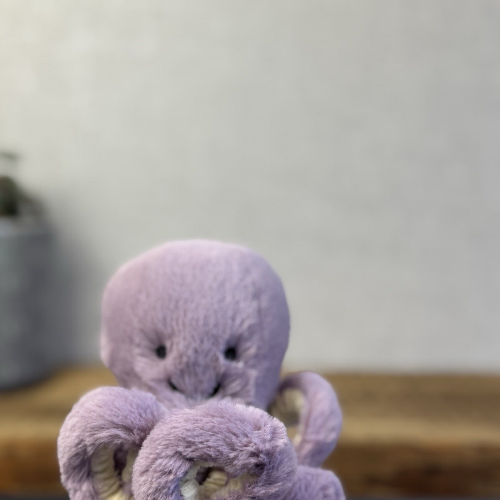 Jellycat Baby Maya Octopus - Mini Purple Octopus Plush Beanie Small Toy 5”