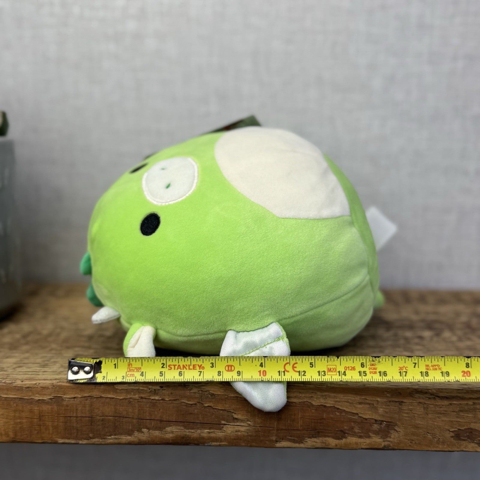 Squishmallow Dexter Green Dragon - Dragon Soft Toy Squishy Plush 7.5" 