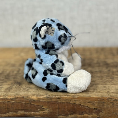 Blue Nose Friends Dash The Cheetah - Blue Spotty Wild Cat #130 Mini Beanie