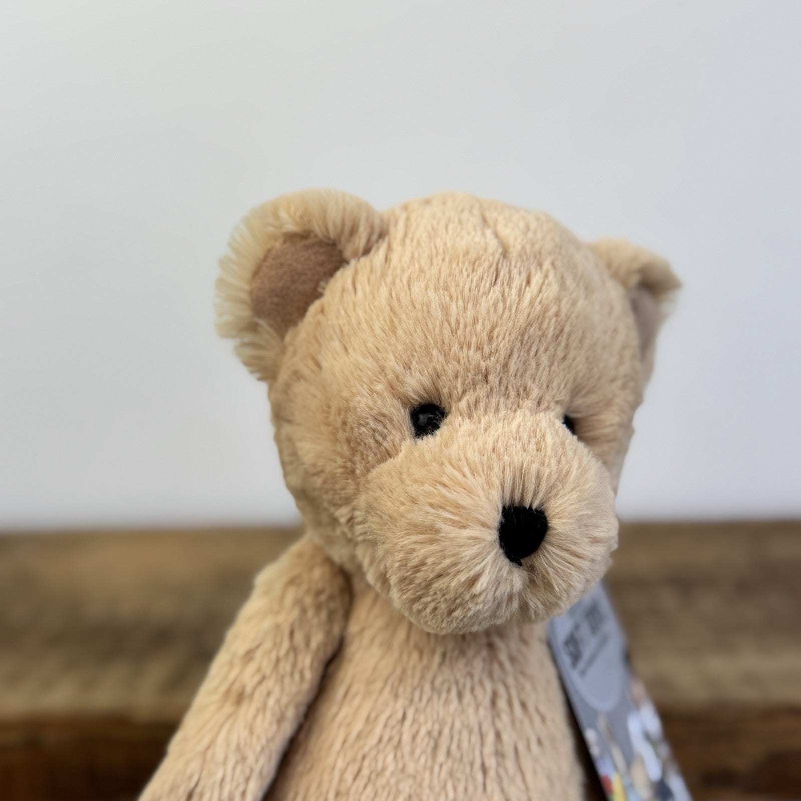 Jellycat Bashful Honey Bear - Medium Bashful Bear Light Brown Bear 12"