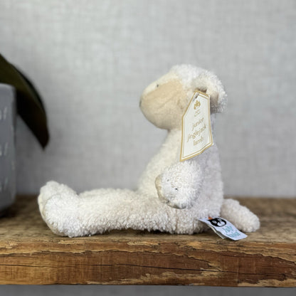 Jellycat Jellykitten Junior Jinglejack Lamb - Vintage Tiny Lamb (Slackajack) 9”