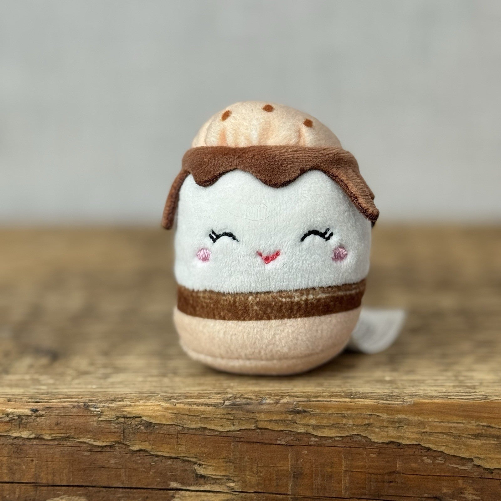 Squishmallow Squishville - Carmelita S'more Food Mini Plush (Multi Buy Discount)
