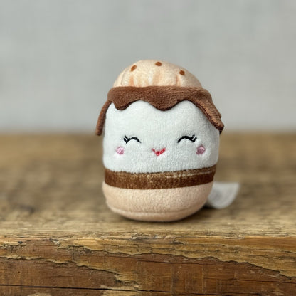 Squishmallow Squishville - Carmelita S'more Food Mini Plush (Multi Buy Discount)