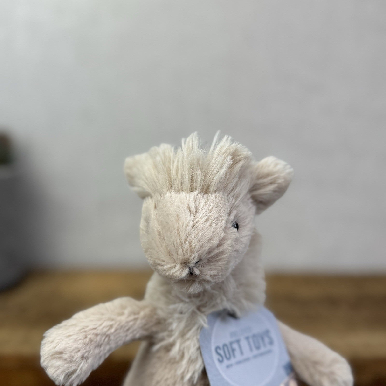 Jellycat Small Bashful Llama - Small Beanie Llama Retired & Rare Plush 8"