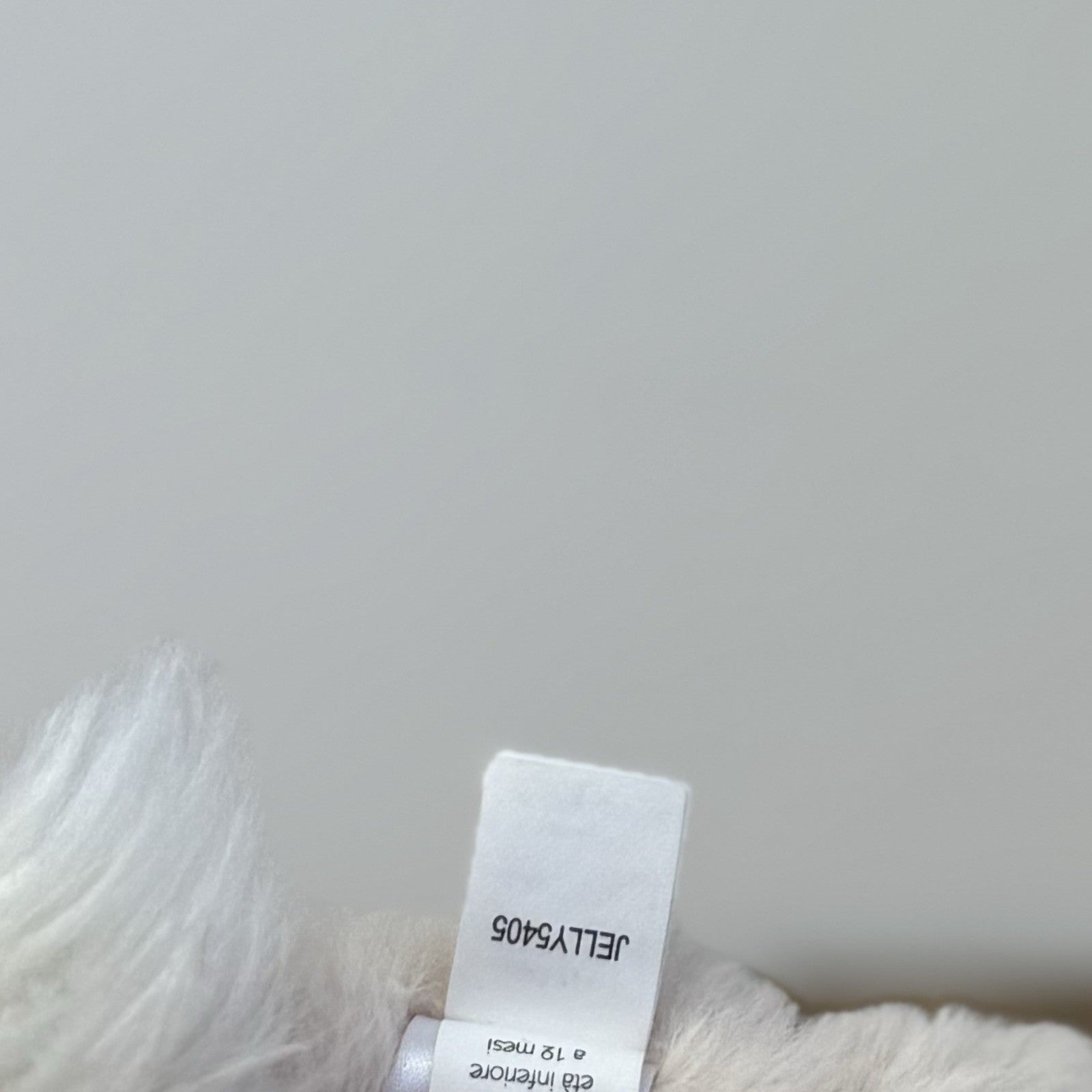Jellycat Nibbles Bunny Beige - Rare/Retired Fluffy Bunny Small Size 10"