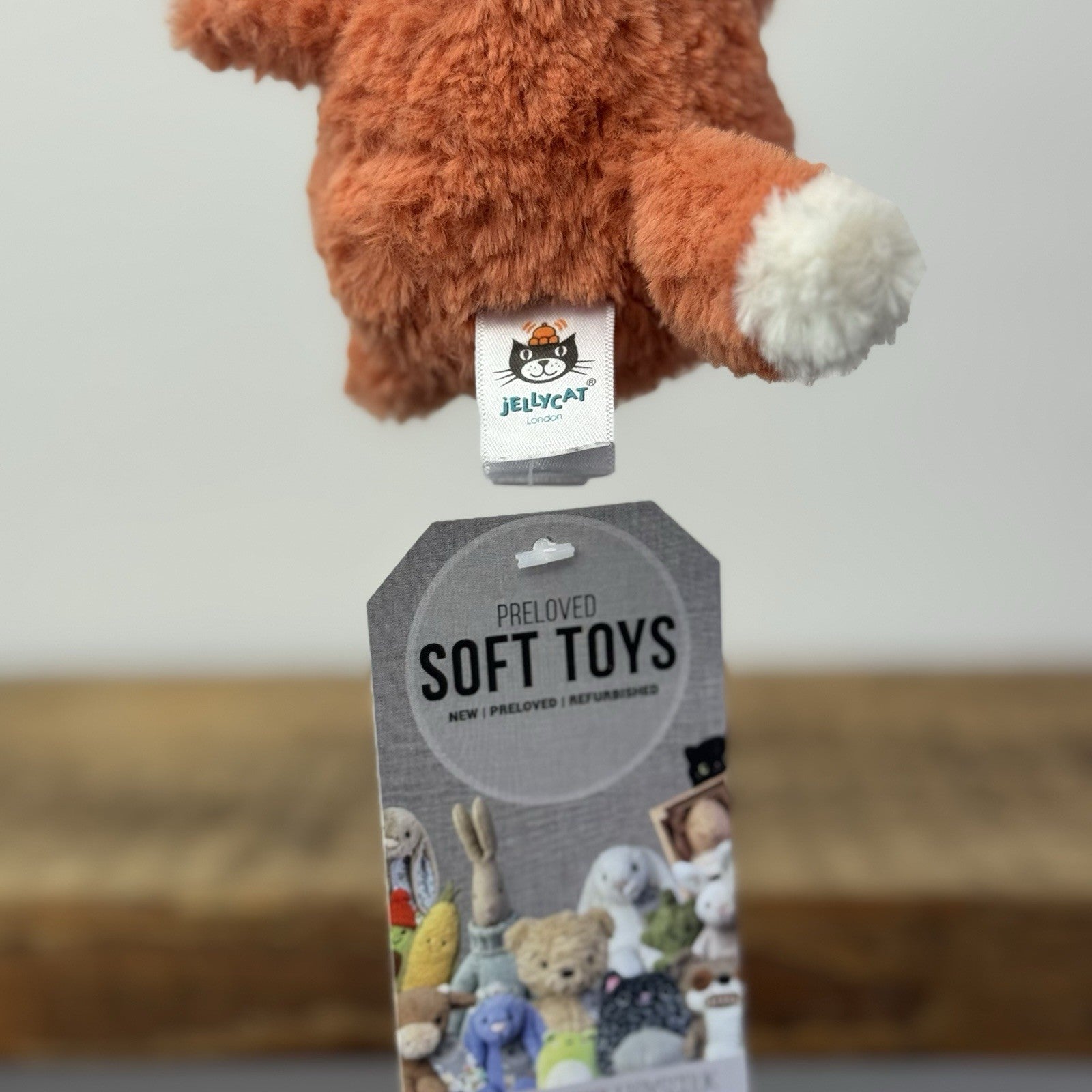 Jellycat Wee Fox - Mini Orange Fox Retired Jellycat Soft Toy Woodland 6" Mini