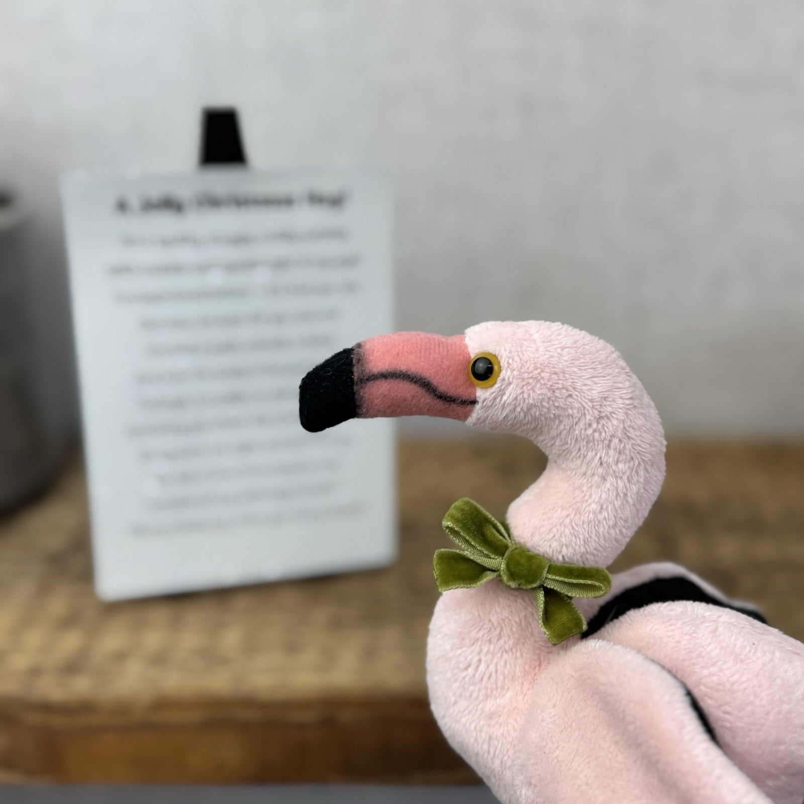 Ark Premier Pink Flamingo Beanie Bird - Christmas Gift Soft Toy Wrapped & Ready