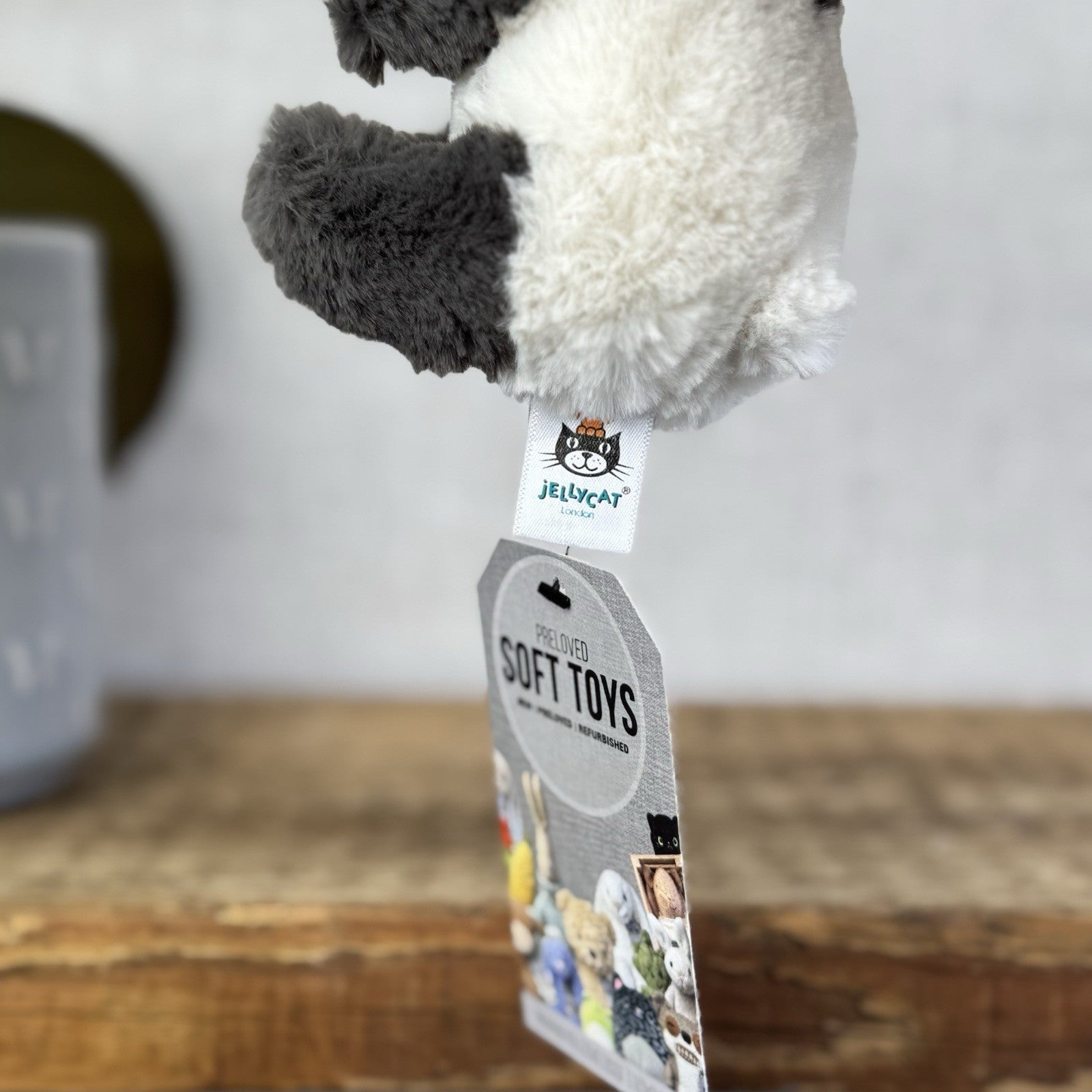 Jellycat Tiny Harry Panda - Tiny Beanie Panda Soft Toy Pocket Pal Size Toy 5”