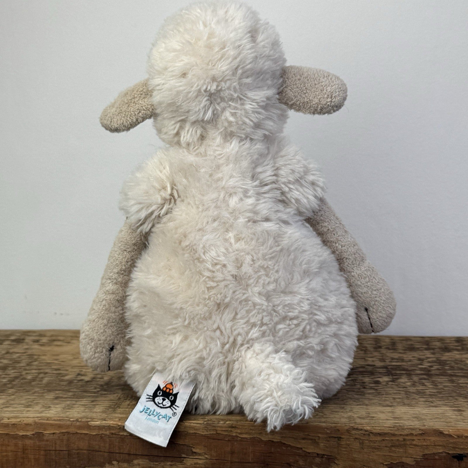 Jellycat Woolly Sheep - Medium Woolly Sheep Soft Toy Retired Rare 12" 