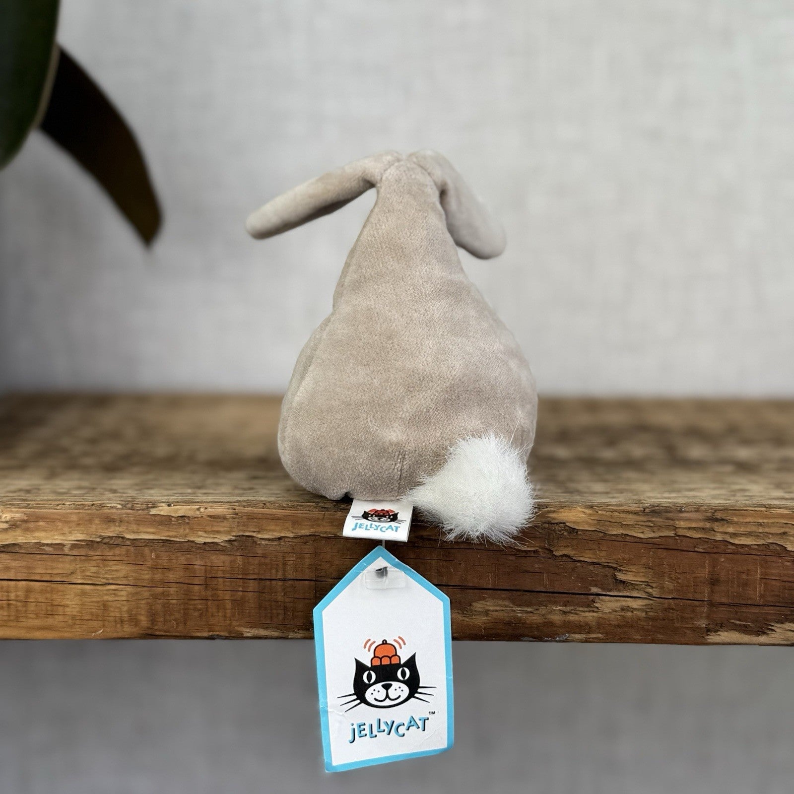 Jellycat Teardrop Bunny - Small Vintage Jellycat With Tags - Small Bunny 4"