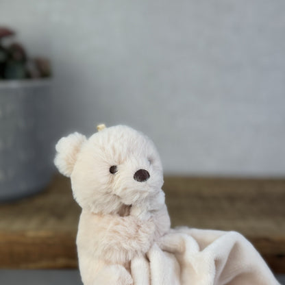 Marks & Spencer’s Bear Comforter Blanket - Beige Soother Comfort Toy Retired