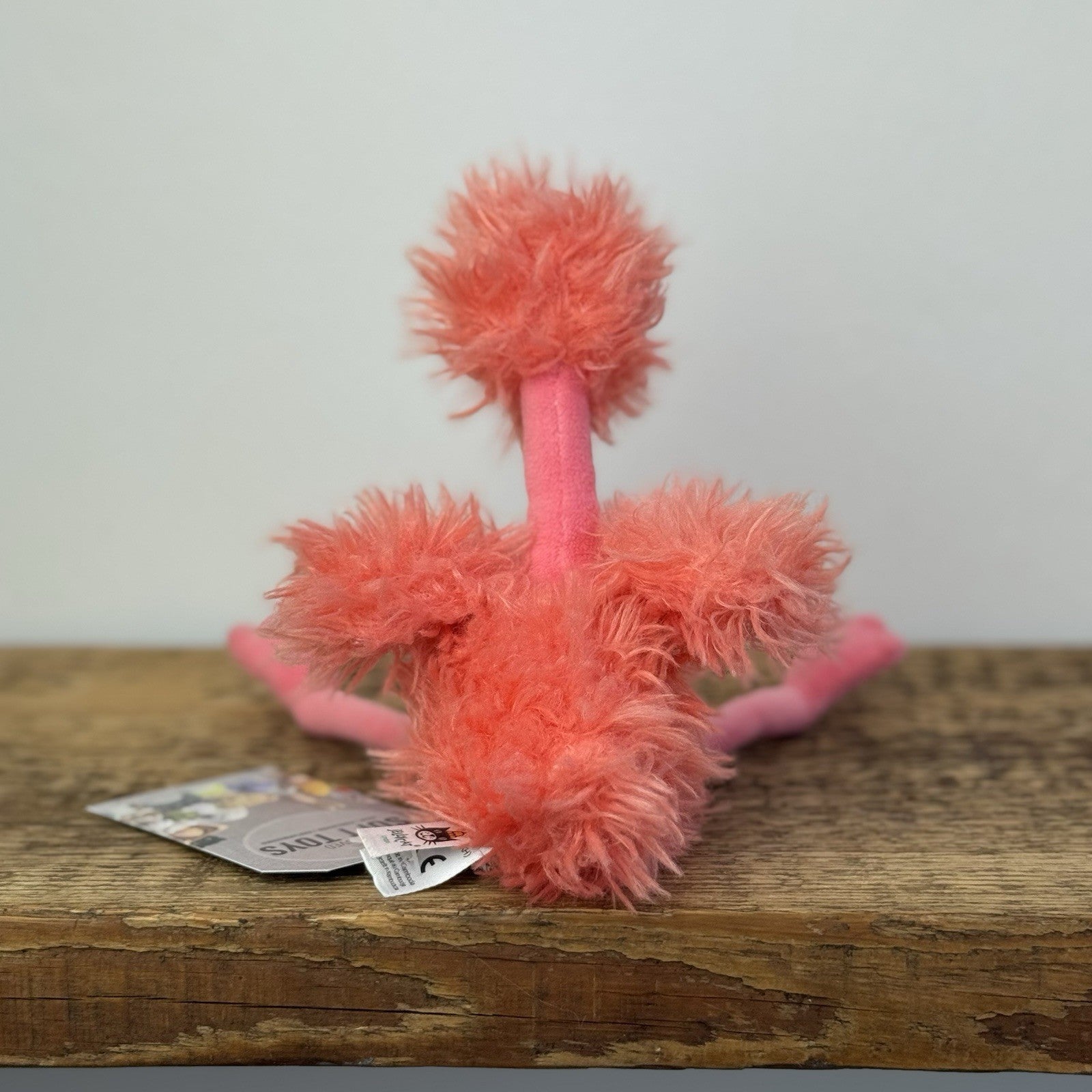 Jellycat Bonbon Flamingo - Mini Flamingo Fluffy Soft Toy Retired Rare 9"