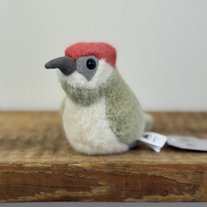 Jellycat Birdling Woodpecker - Retired Mini Beanie Bird Plush 5" NWOT 