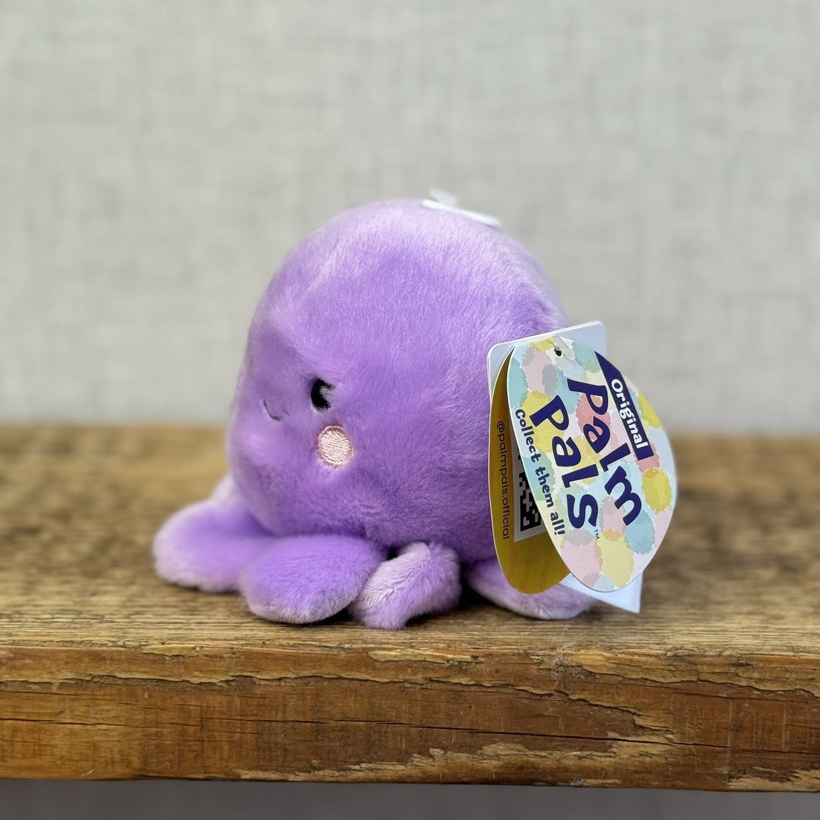 Aurora - Palm Pals Mini Beanbag Plush Purple Oliver Octopus BNWT 5"