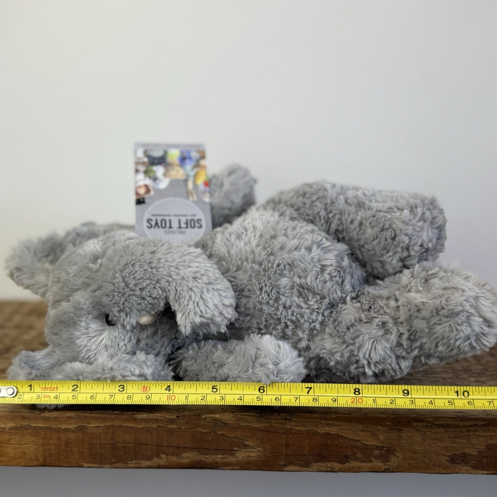 Jellycat Bartlesham Elephant - Small Bartlesham Grey Elephant Rare Vintage 10”