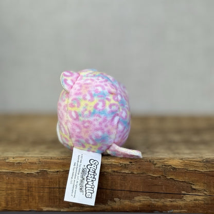 Squishmallow Squishville - Michaela Leopard Pink Plush  (Multi Buy Discount)