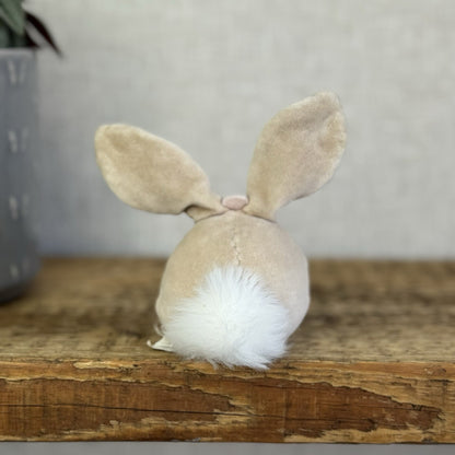 Jellycat Large Bean Bunny - Vintage Bunny With Flower - NWOT Collectible 5"