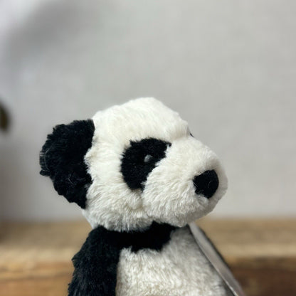 Jellycat Small Bashful Panda - Black & White Bashful Panda Bear Soft Retired 8”