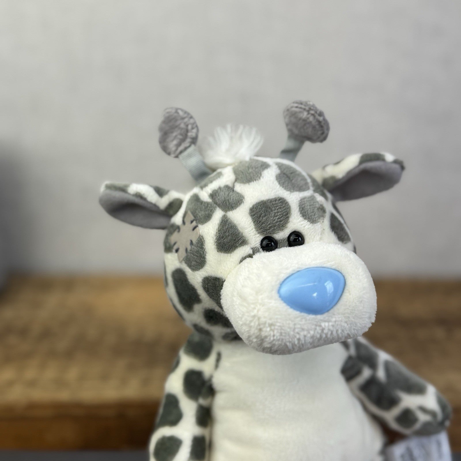 Blue Nose Friends Twiggy Giraffe - Floppy Grey Giraffe Retired Plush