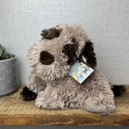 Jellycat Medium Truffles Spaniel Dog - Tan/Brown Floppy Dog Pillow Retired 15”