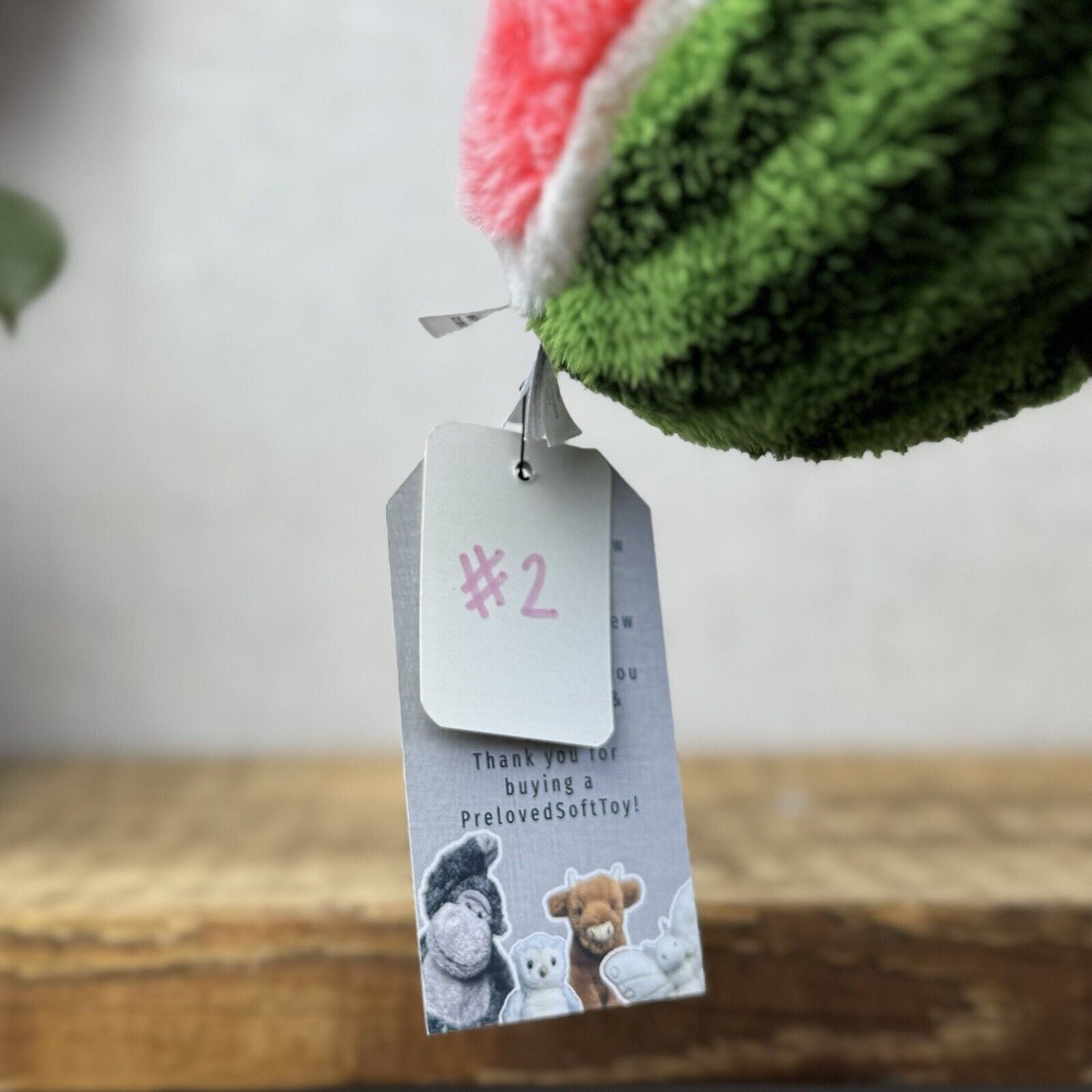 Jellycat Small Amuseable Watermelon Slice - Small Fluffy Melon Soft Toy (2)