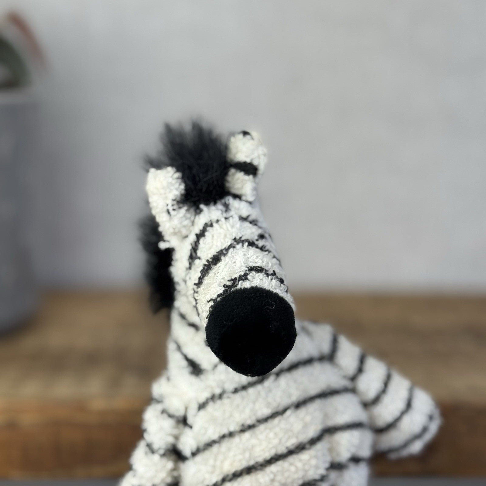 Manhattan Toy Company - Tip Toe Zebra Vintage Soft Toy Beanie Zebra Ballet 7”