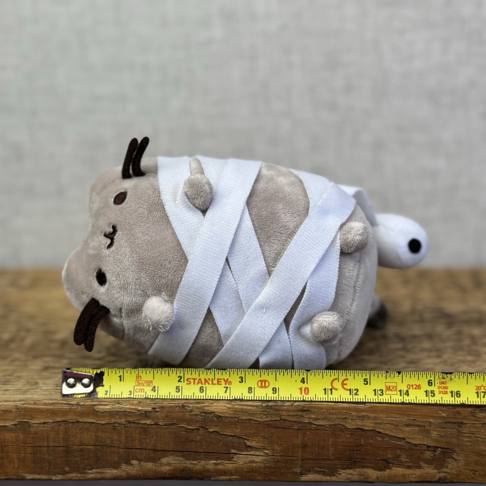 Gund Pusheen Cat - Halloween Mummy Toilet Paper Cat 2018 5"