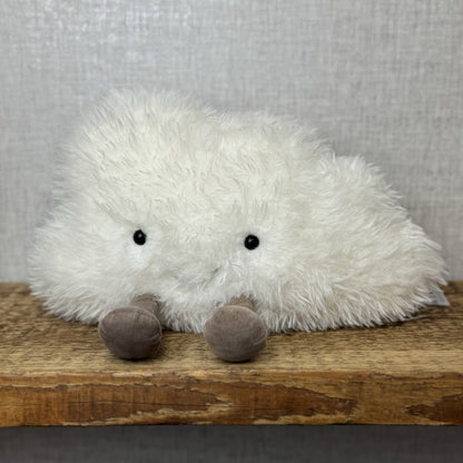 Jellycat Medium Amuseable Cloud Retired Rare Soft Toy Weather Decor Plush Beanie