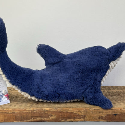 Jellycat Dana Dolphin - Rare Sea Creature Jellycat Dark Blue 16"