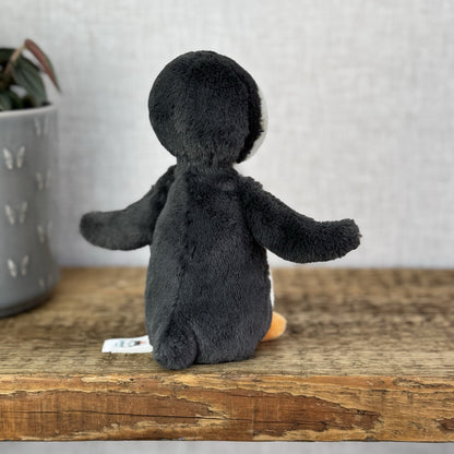 Jellycat Small Bashful Penguin - Small Retired Penguin Grey NWOT 8” (#2)