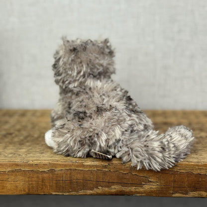 Bukowski Bears Little Kitty - Maciek Kitten Miniature Grey Tabby Cat Beanie 6"