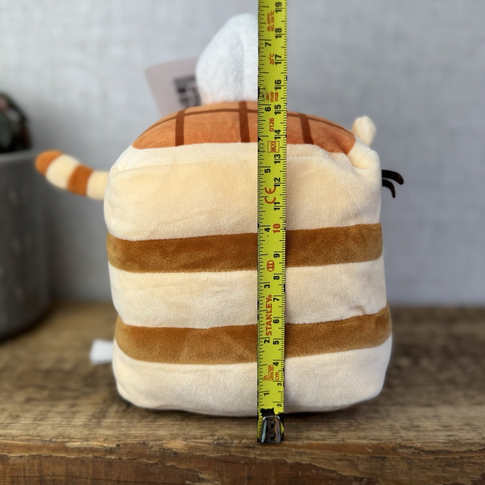 Gund Pusheen Cat - Waffle Squisheen Plush Toy New With Tags Waffle Plush Toy 8"